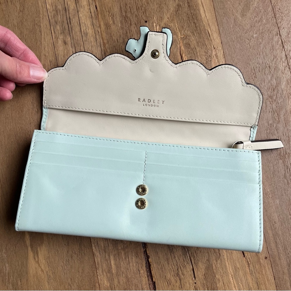 Radley London Radley Crest Broderie Flapover Large Matinee Mint Green NWOT - Picture 13 of 16